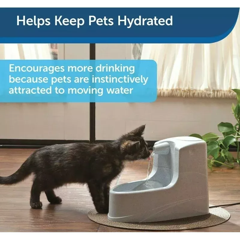 Mini Pet Fountain for Cats & Dogs