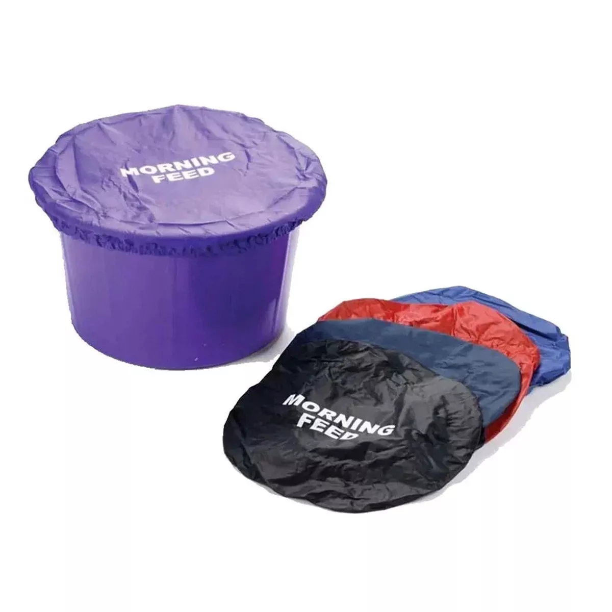 'Morning' Feed Bucket Cover Purple