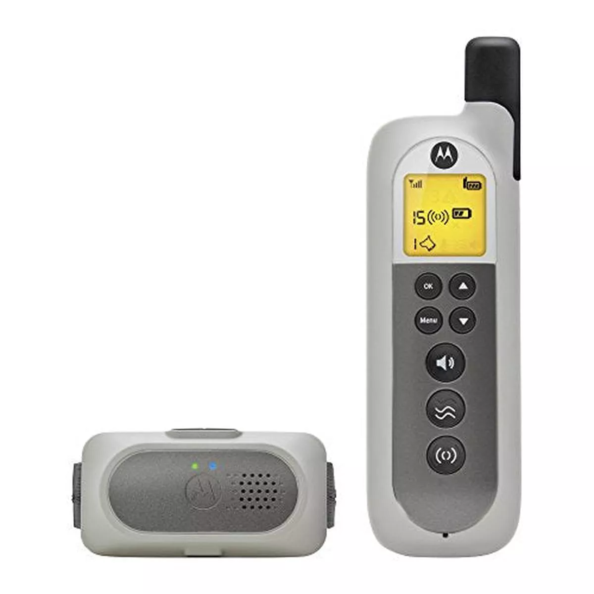 Motorola Pet SCOUTTRAINER50 Rechargeable Advanced Remote Training System with 3 Training Modes and Verbal Correction Using Push-to-Talk Feature – Default Title