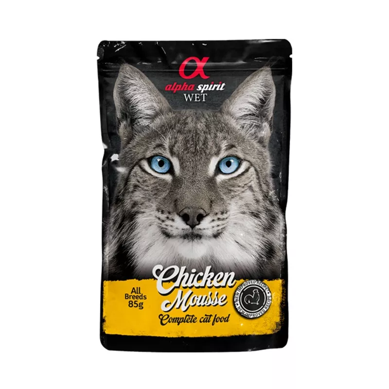 Mousse de Pollo para Gatos