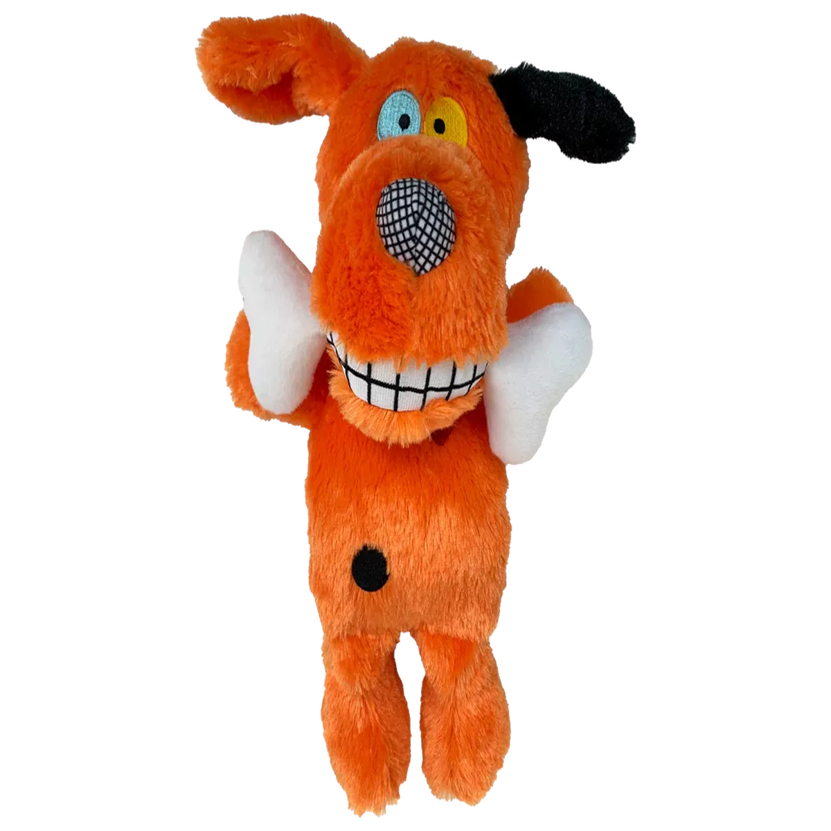 MULTIPET BOWZER AND MEOWZER CHEWDALOOTIE PLUSH DOG TOY