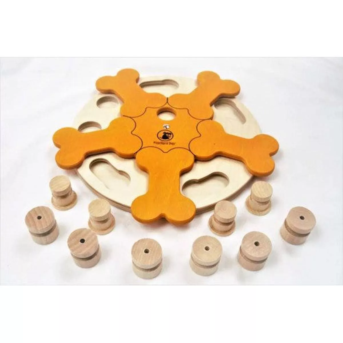 My Intelligent Pets Carousel of Bones Puzzle Dog Toy