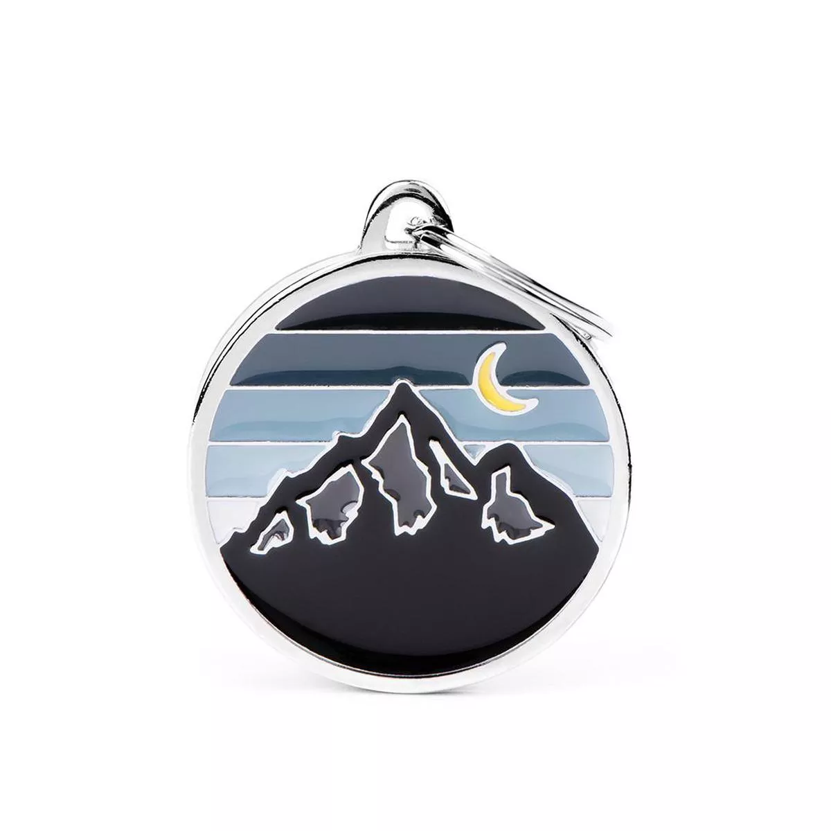 MyFamily Charms Mountain Pet ID Tag, Medium