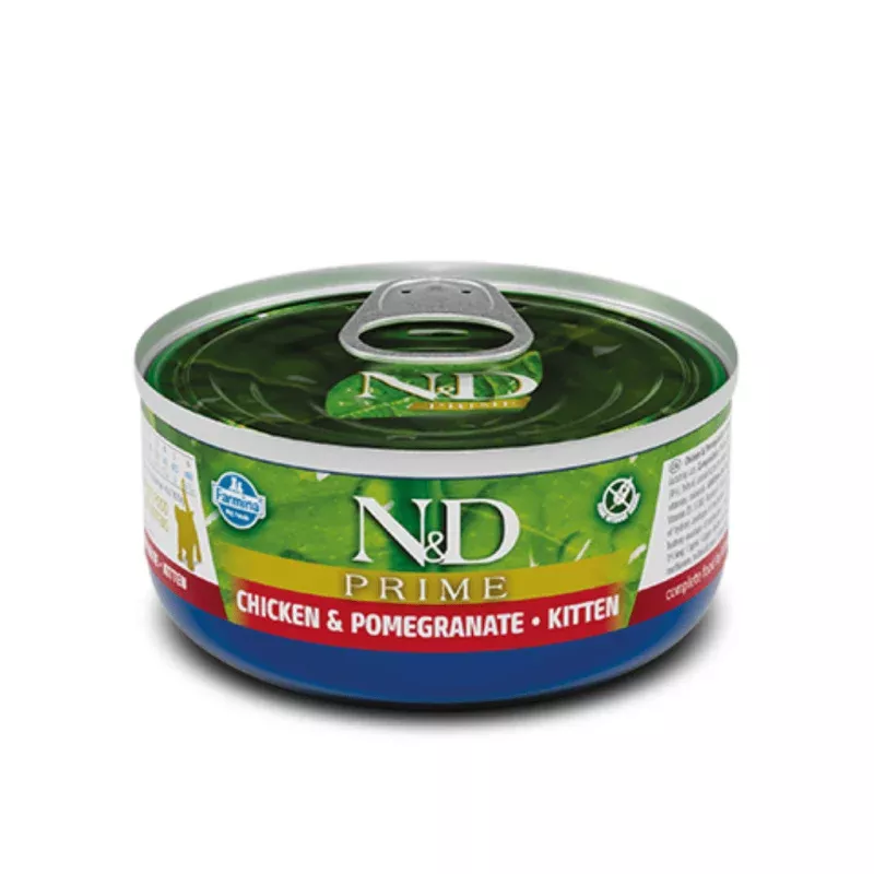 N&D Cat Prime Chicken & Pomegranate Kitten Wet Food