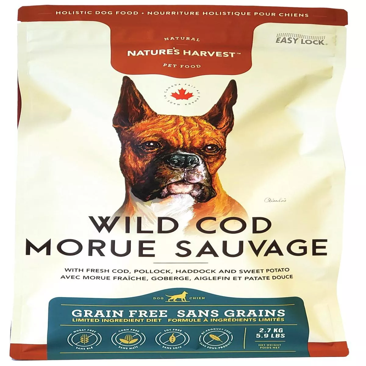 Nature’s Harvest Wild Cod Dry Dog Food