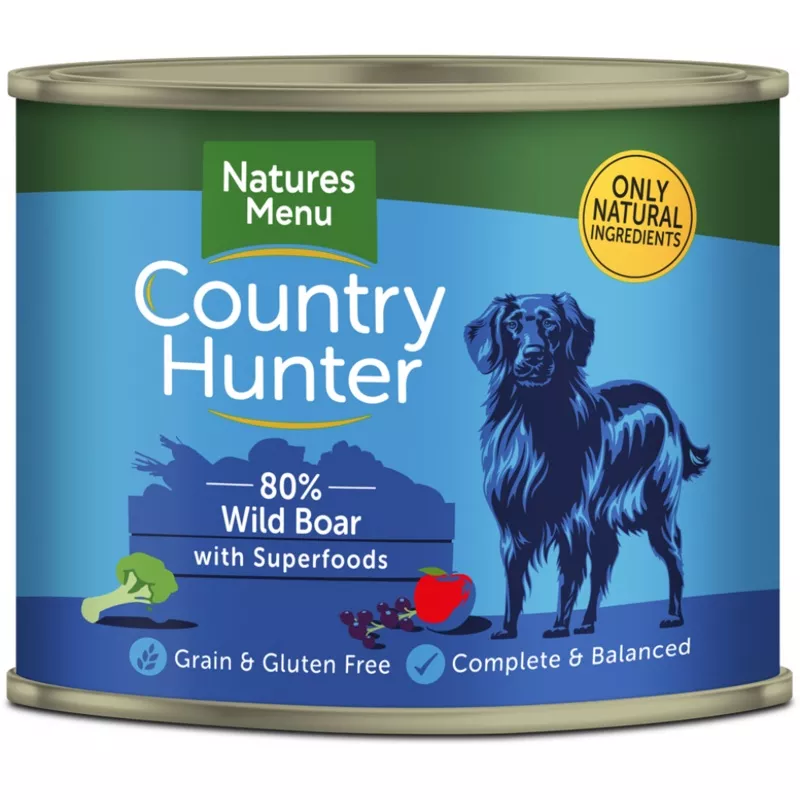 Natures Menu Country Hunter Wild Boar 600g
