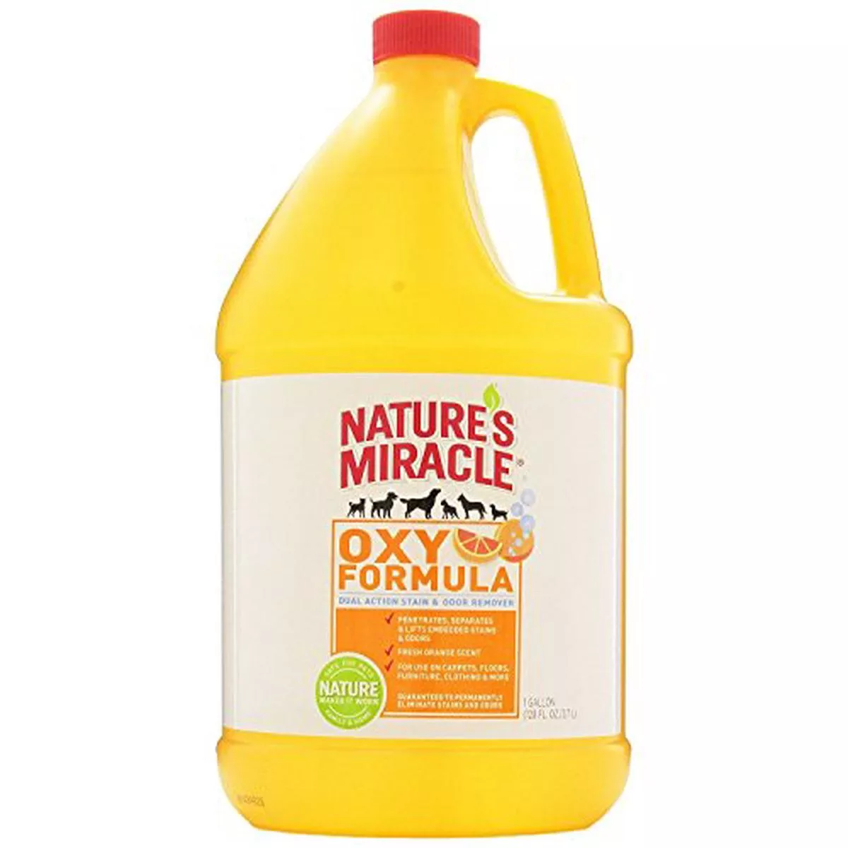 Natures Miracle DD1357G Orange Oxy Stain & Odor Remover One Gallon – Default Title