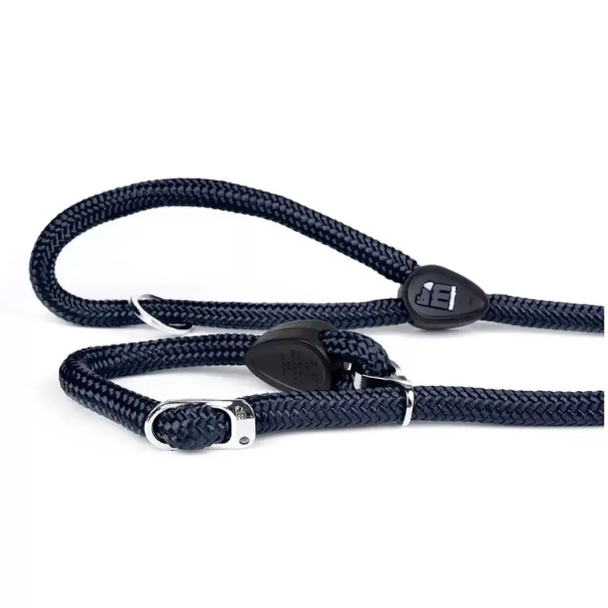 NO PULL LEASH DARK BLUE NYLON MM 12-MED