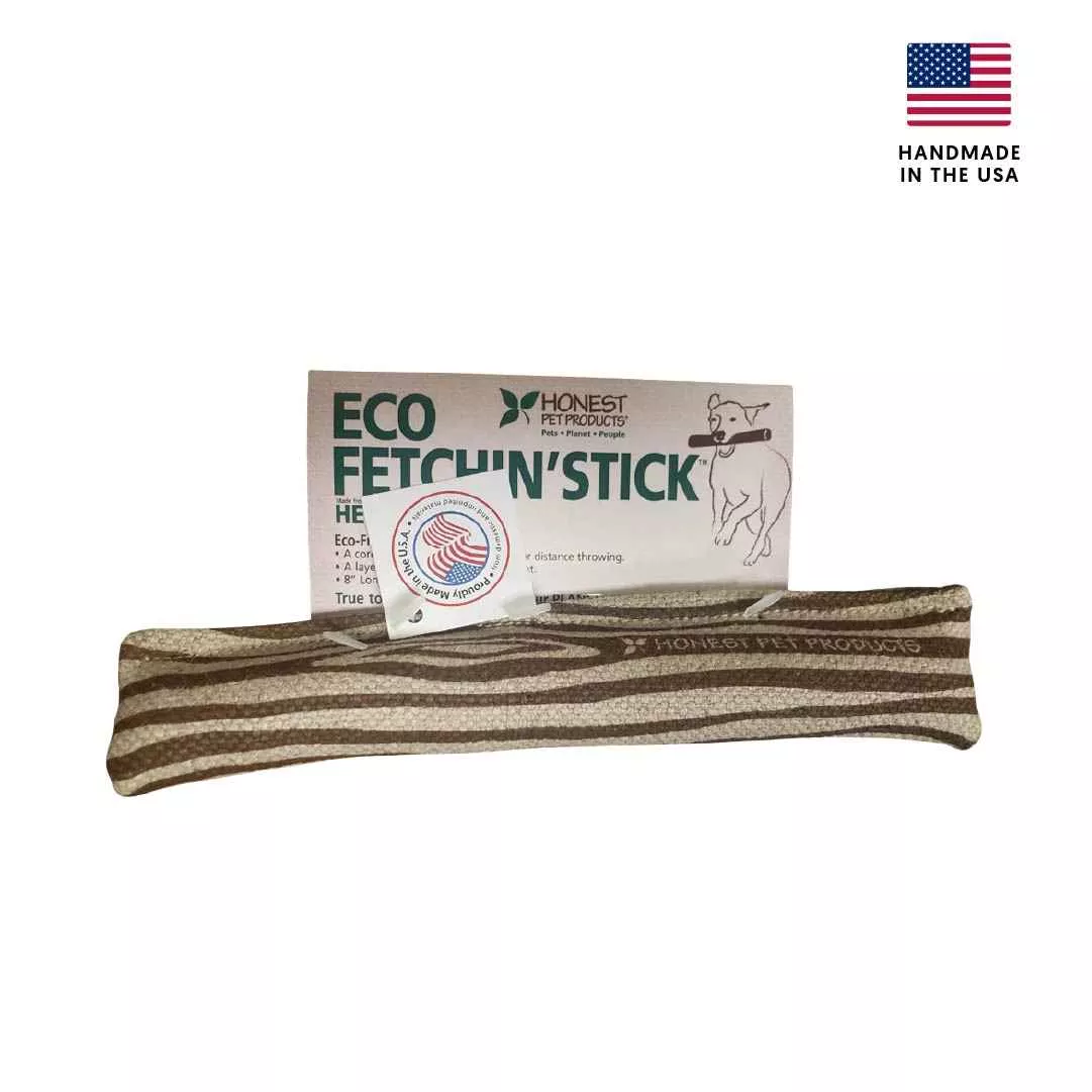 Non Toxic Dog Toy - ECO-FETCHIN' STICK - Eco Friendly