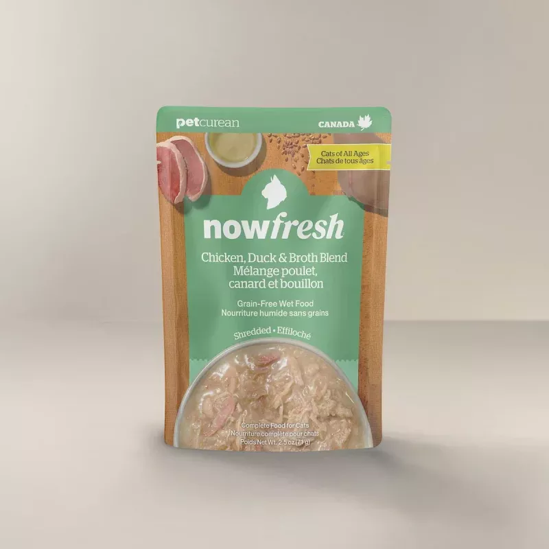 Now Cat Ckn/Duck Shred 2.5oz