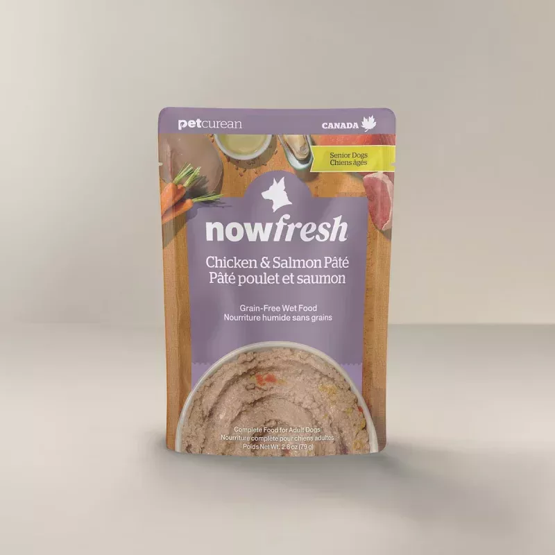 Now Dog Senior Ckn/Salm 2.8oz