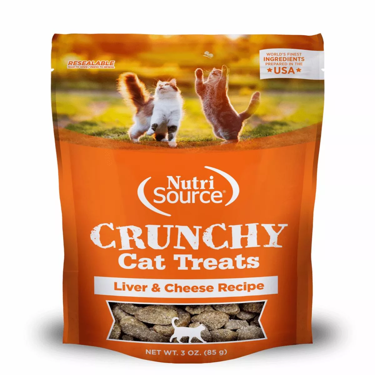 NutriSource Crunchy Cat Liver & Cheese Treats