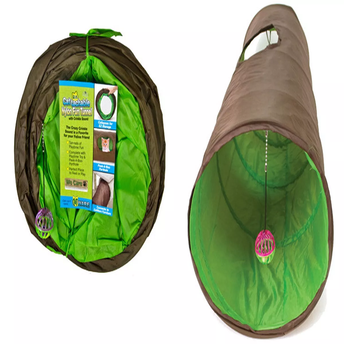 Nylon Fun Cat Tunnel 54in