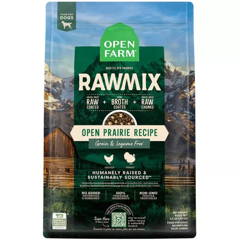 Open Prairie Grain-Free RawMix Dog Food