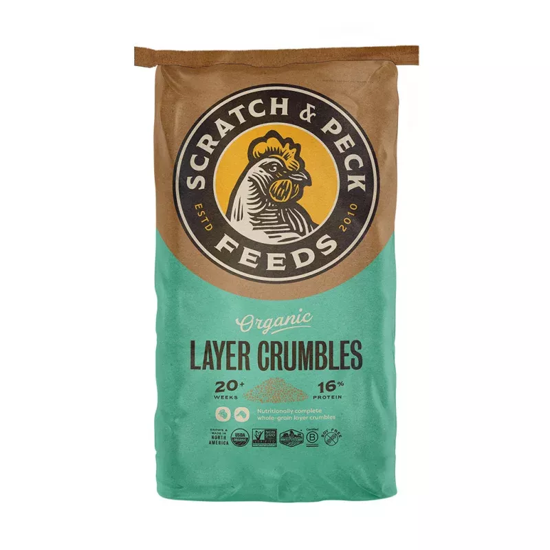 *Organic Layer Crumbles 35lb