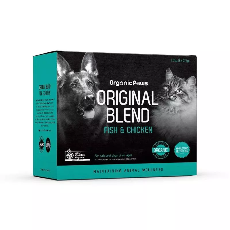 Organic Paws Fish Chicken 2.2Kg