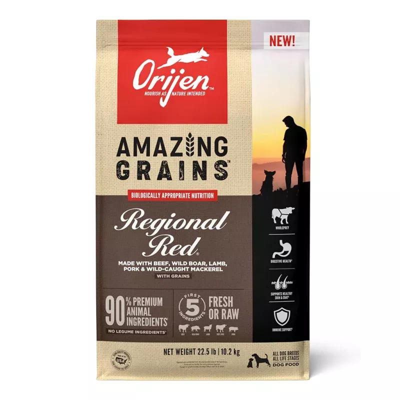 *Orijen Amazing Grains Regional Red