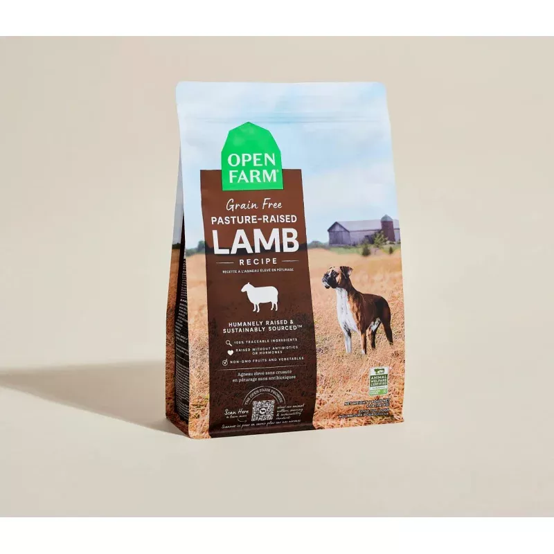 Pasture-Raised Lamb Grain-Free Dog Kibble