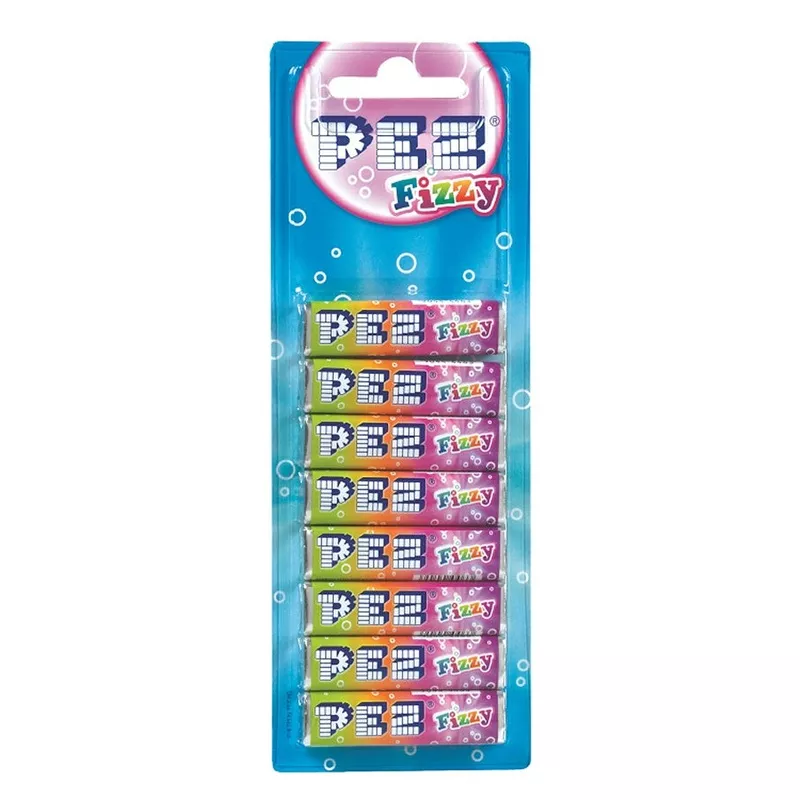 PEZ Refills Fizzy Blister 8 Pack