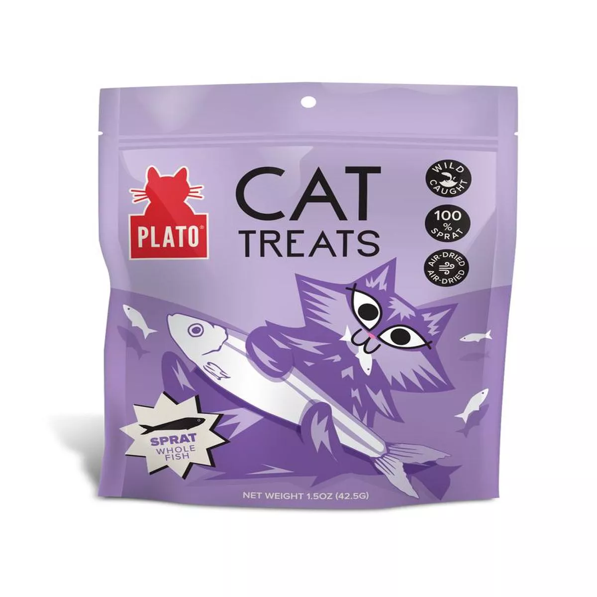 Plato Baltic Sprat Air-Dried Cat Treats