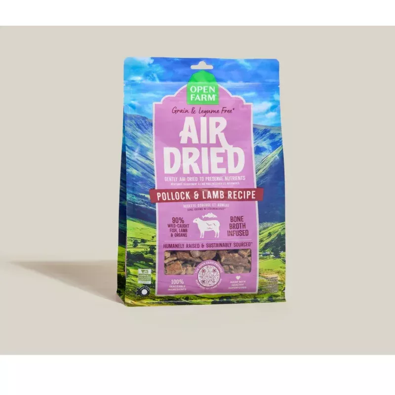 Pollock & Lamb Air Dried Recipe for Dogs