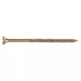 Power Pro Wood & Deck Screws, Sharp Point, Star, #10 x 2.5-In., 1-Lb.