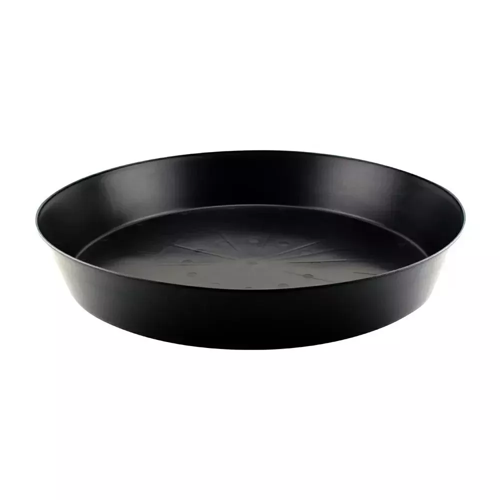 Premium Black Plastic Saucers