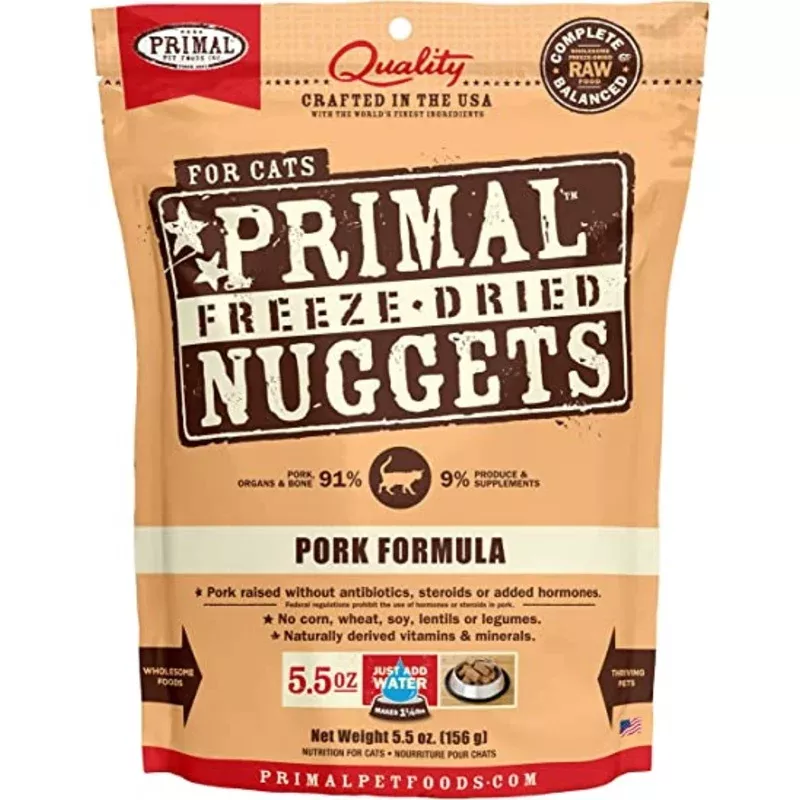 Primal Cat Freeze-Dried Nuggets 14oz Pork