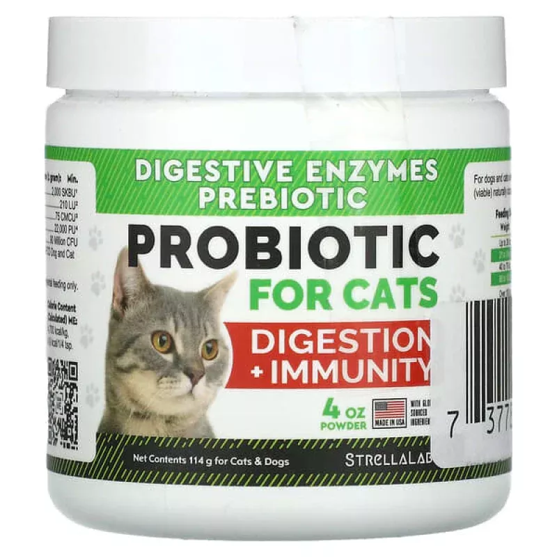 Probiotic, Digestion + Immunity, For Cats & Dogs (114 g)