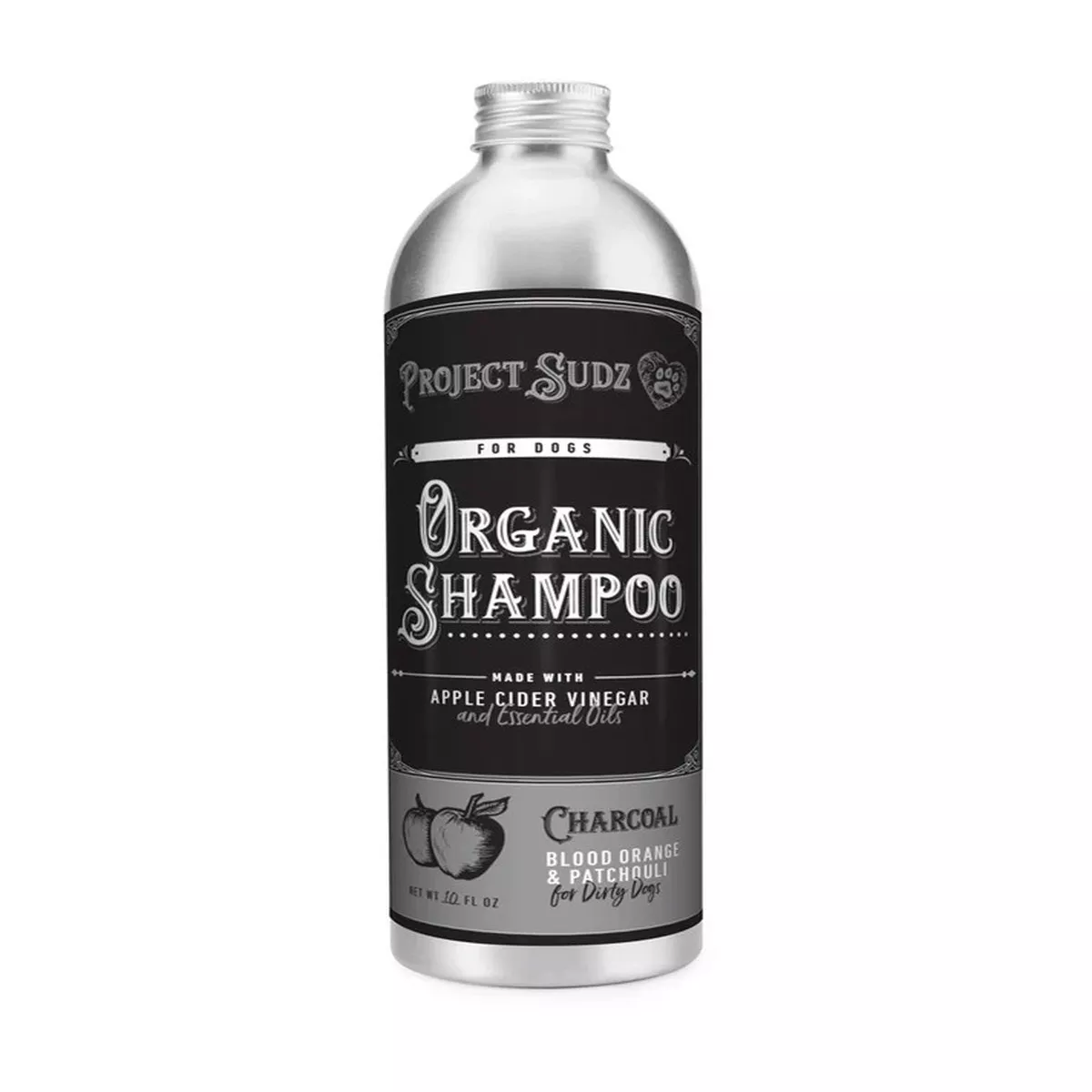 Project Sudz Charcoal Liquid Shampoo 10 oz
