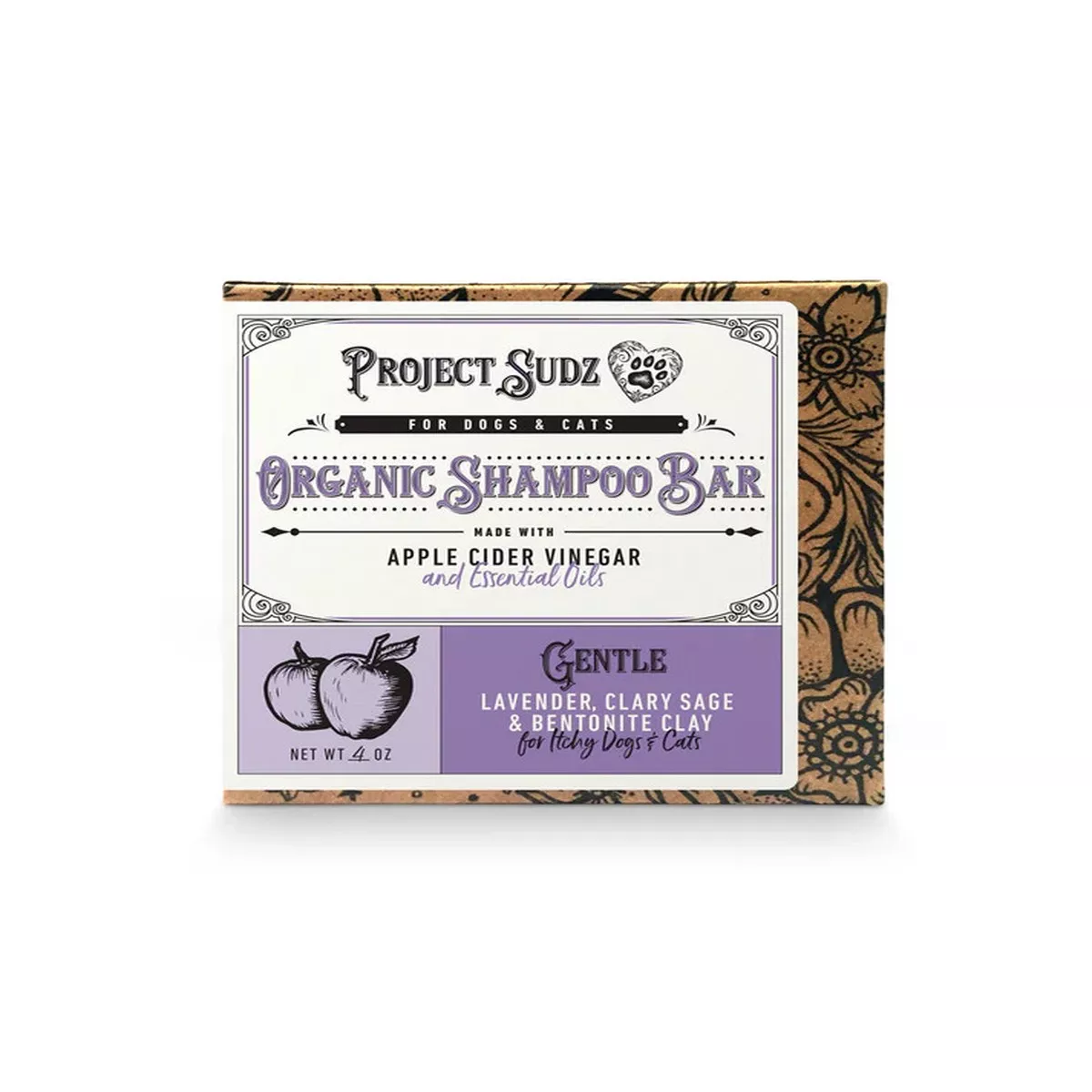 Project Sudz Lavender & Sage Shampoo Bar 4 oz