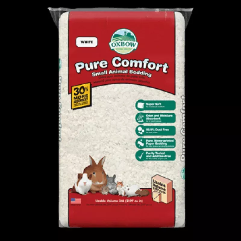 Pure Comfort White Small Animal Bedding by Oxbow