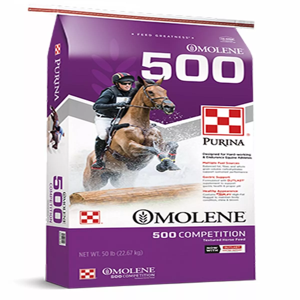 Purina Omolene #500 Competition Horse Feed