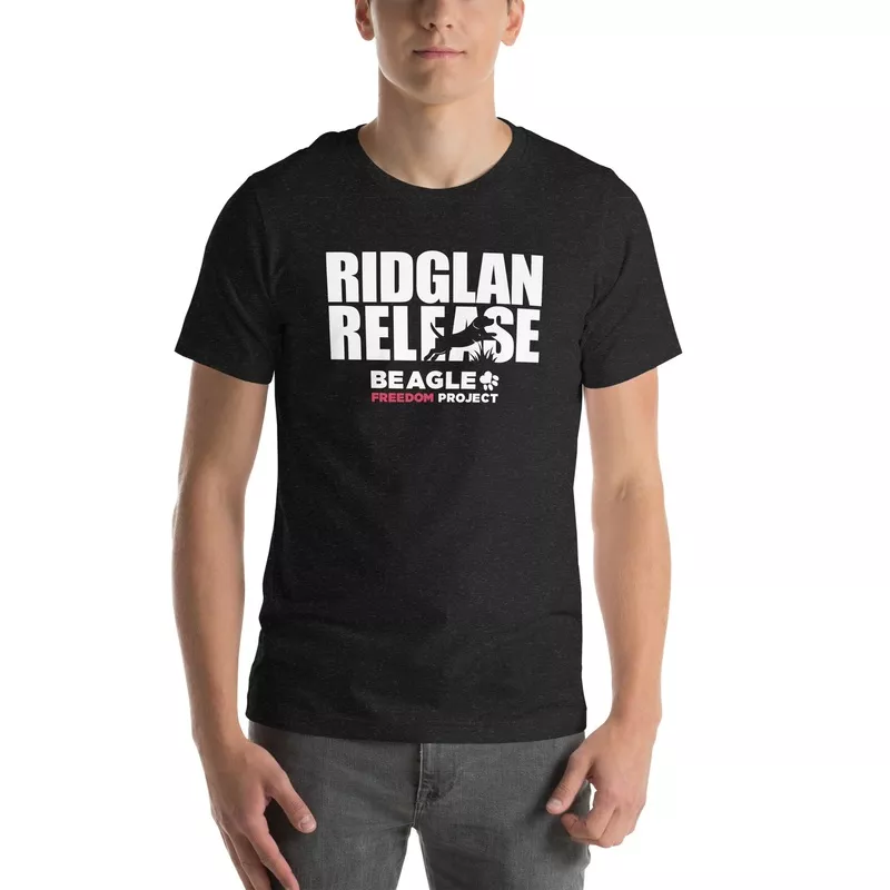 Ridglan Release Graphic Tee Unisex t-shirt Black Heather