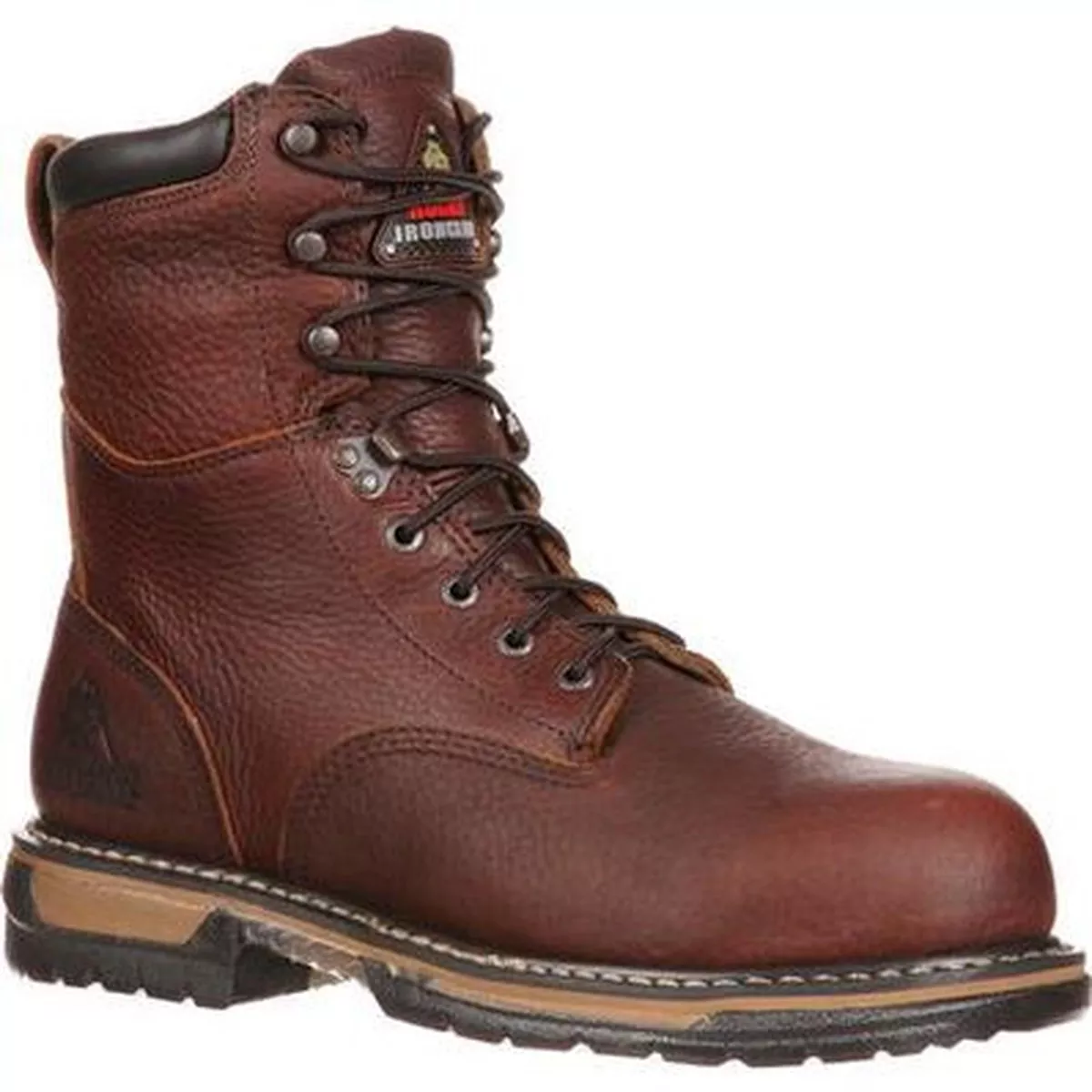Rocky Boots Men's IronClad Steel Toe Waterproof Work Boot