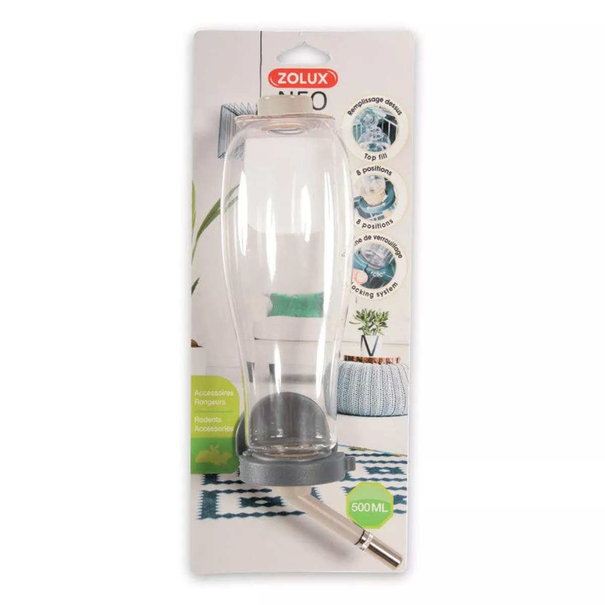 Rodent Water Feeder Beige, 500 ml