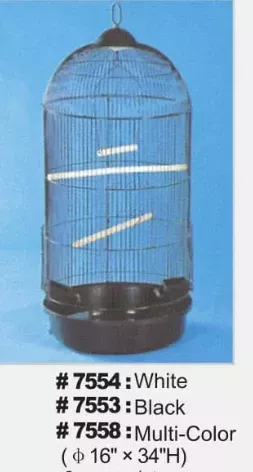 ROUND CAGE ,16″,DOME,MUL-COLOR