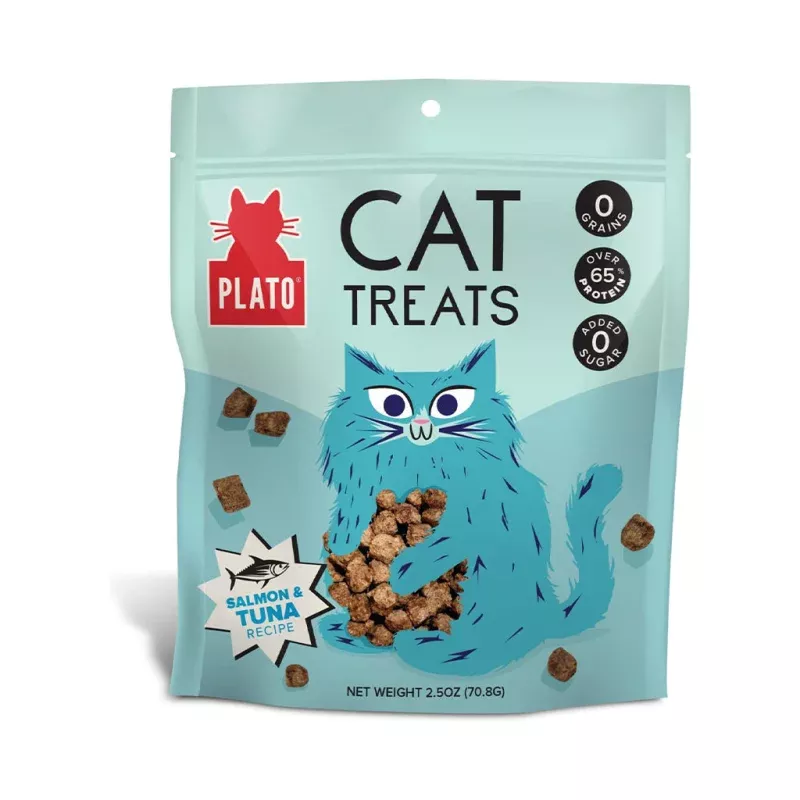 *Salmon & Tuna Air-Dried Treats for Cats
