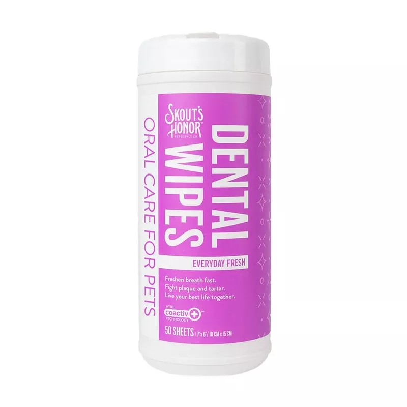 Skout’s Honor Dental Wipes for Dogs