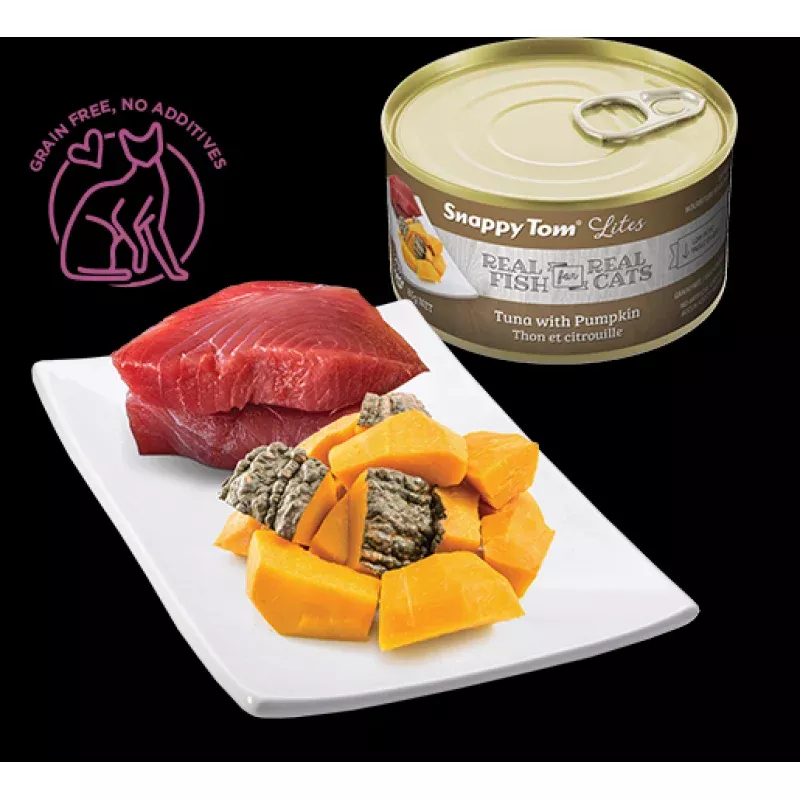 Snappy Tom - Lites Tuna with Pumpkin Cat Food