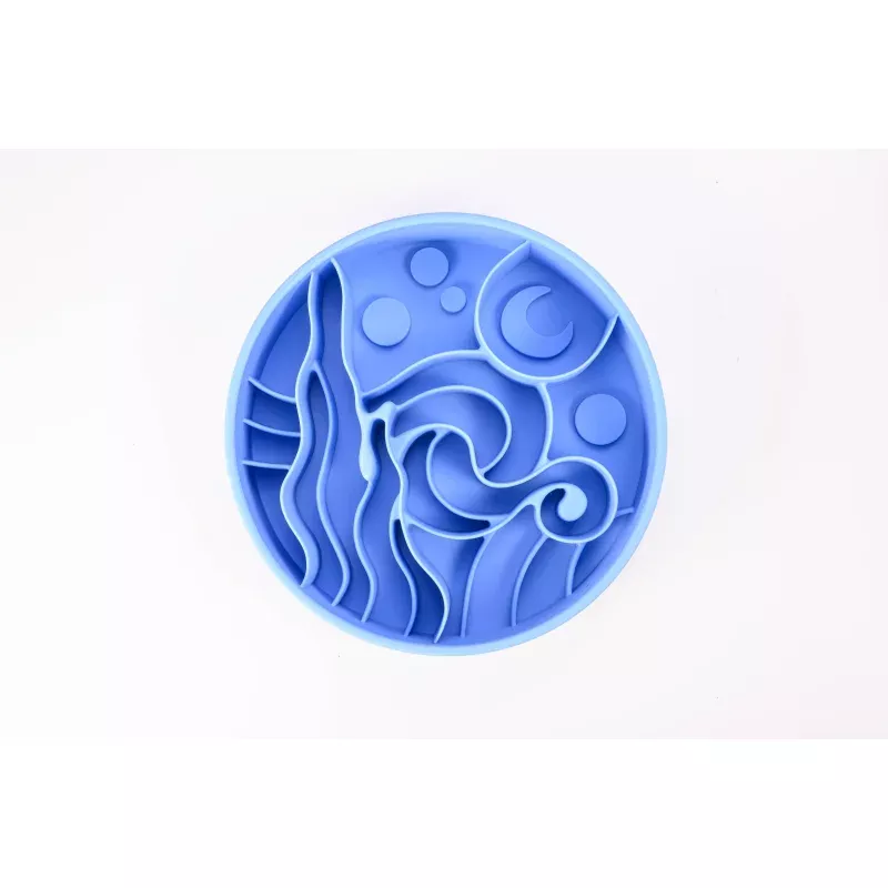 Starry Night Slow Feeder Bowl Sky