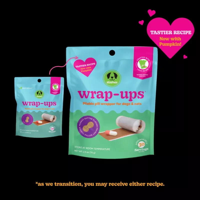 Stashios - Pill Wrap-Ups Peanut Butter