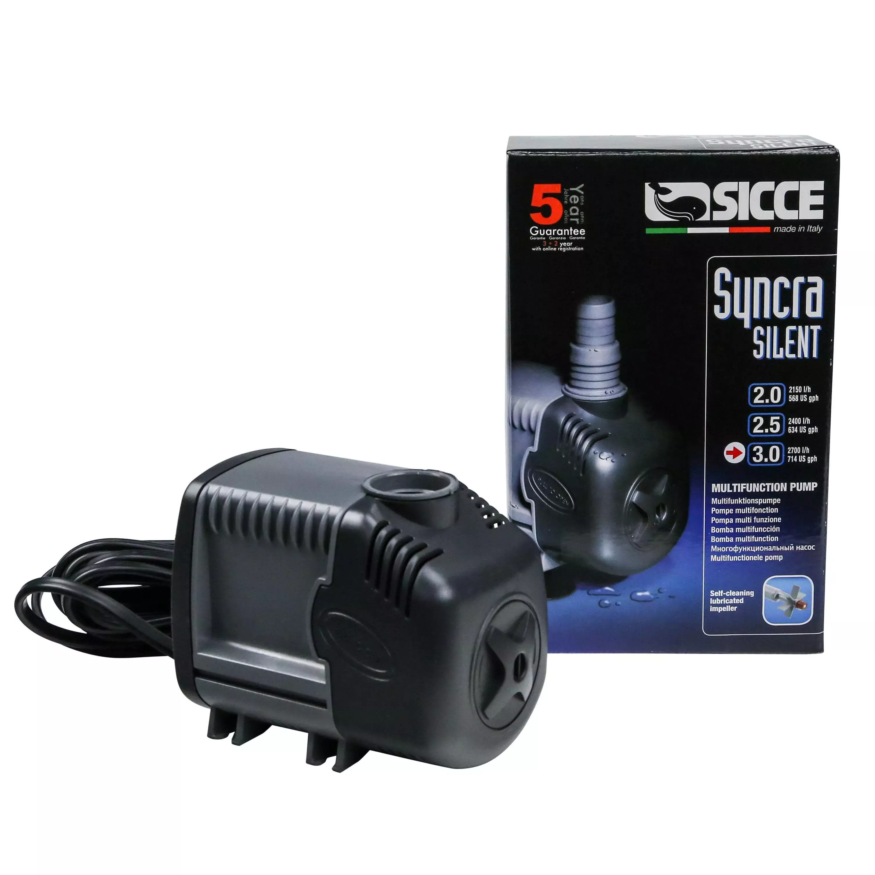 Syncra Silent 3.0 Pump (714 GPH) – Sicce