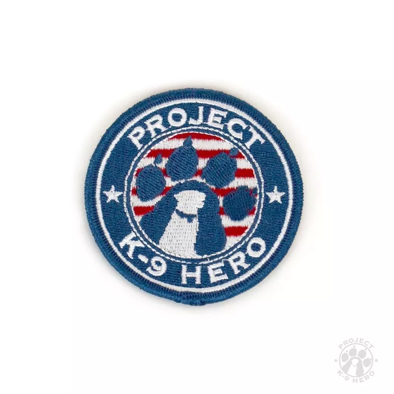 Tactical Velcro Patch Red/White/Blue Red, White, and Blue