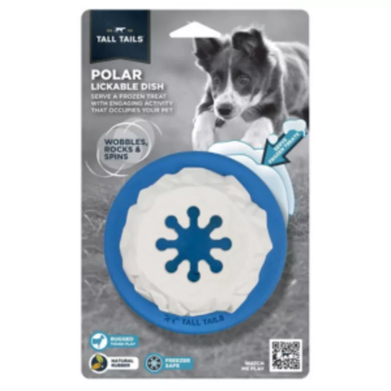 Tall Tails 5″ Natural Rubber Polar Dog Toy
