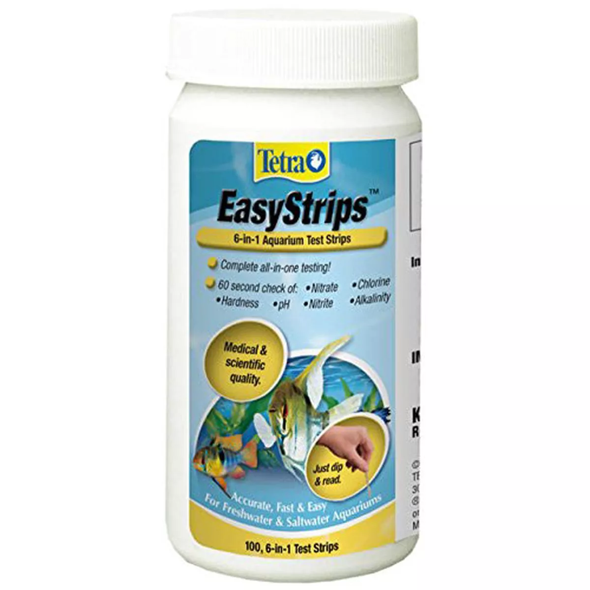 Tetra 19543 EasyStrips 6-in-1 Test 100PK – Default Title
