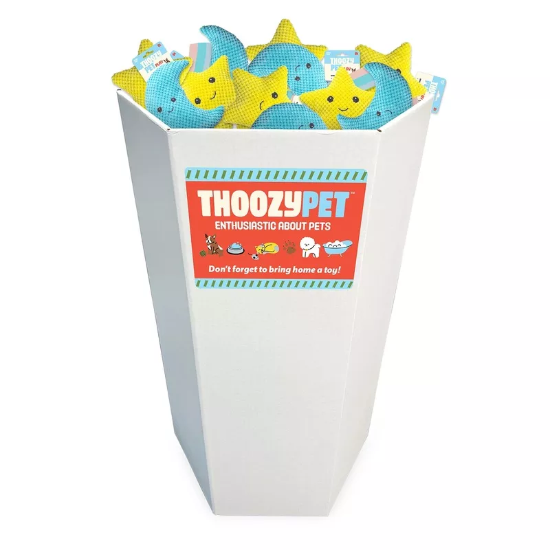 ThoozyPet Play 48pc Celestial Dump Bin