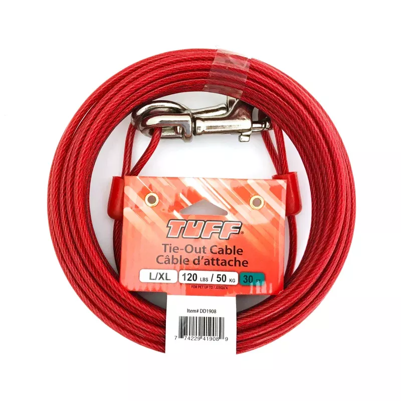Tie Out Cable 30' Large/Extra Large Dog