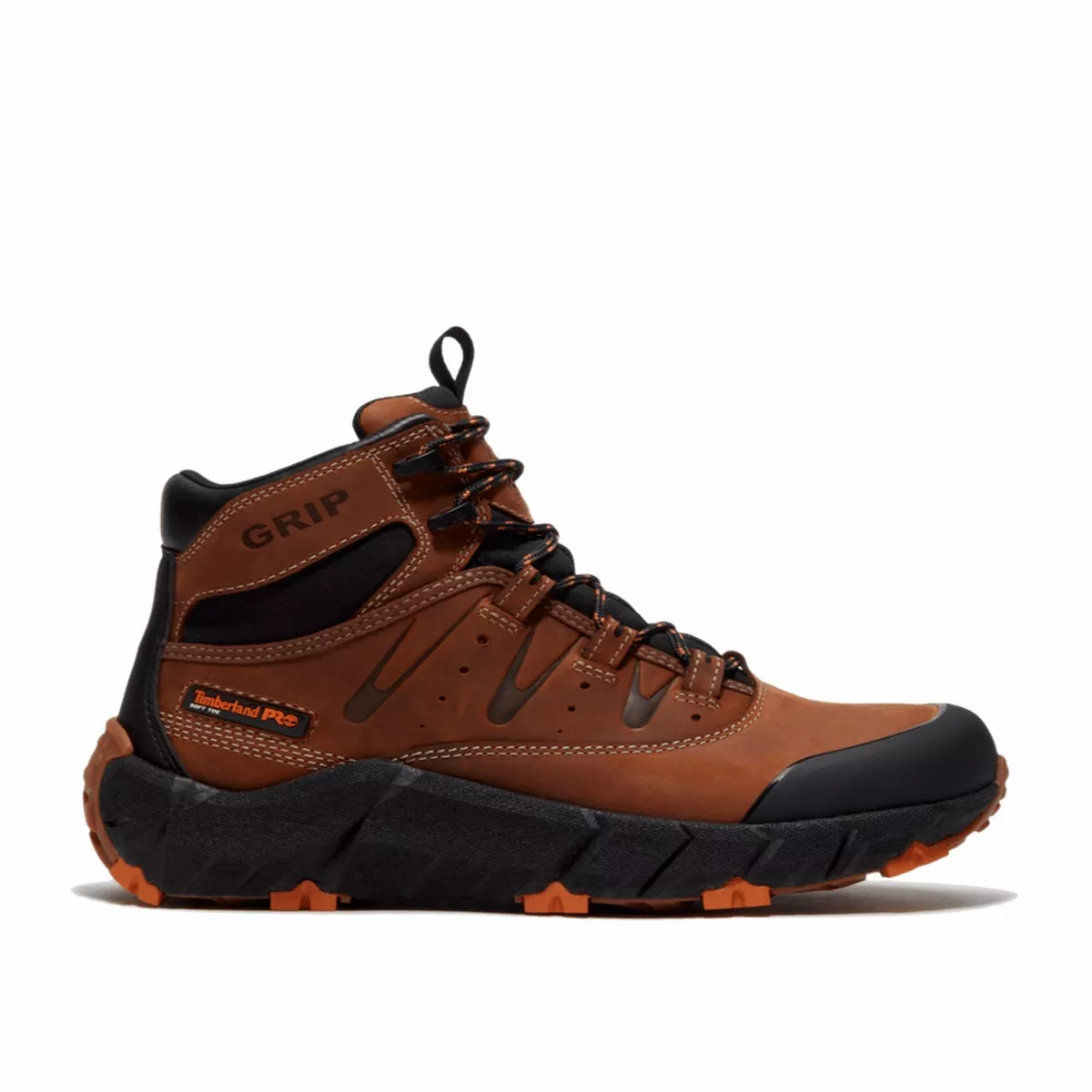 Timberland Pro Men's Tempe 6" Waterproof Soft Toe Work Boot - Brown