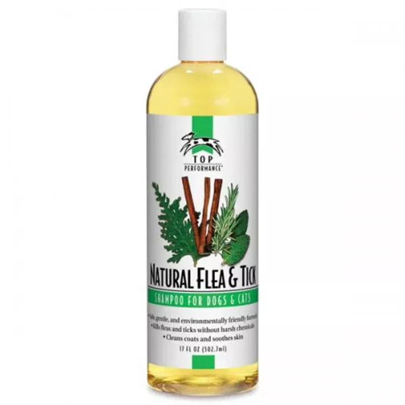Top Performance Natural Flea&Tick Shampoo 17oz